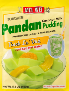 Pandan Pudding