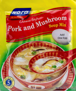Pork & Mushroom soup