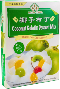 Coconut Gelatin Dessert